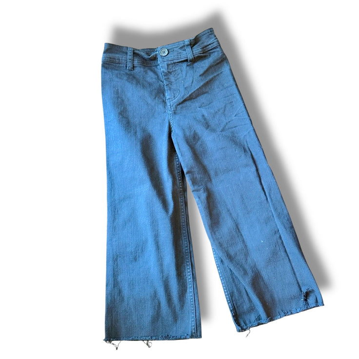 Size 8 GB Girls Black Raw Hem Denim Default Title / 8 / Girl