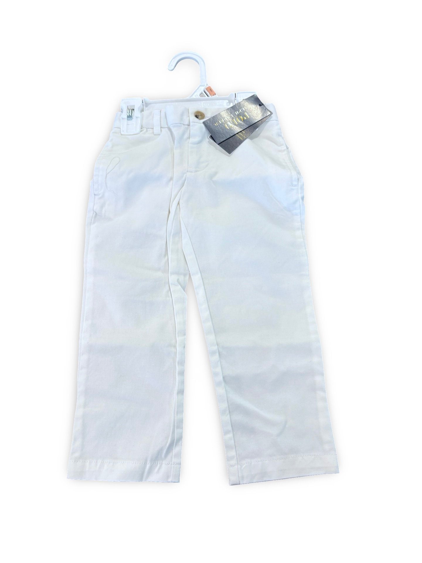 Size 2 Polo RL white pants - NWT Default Title / 2 / Boy