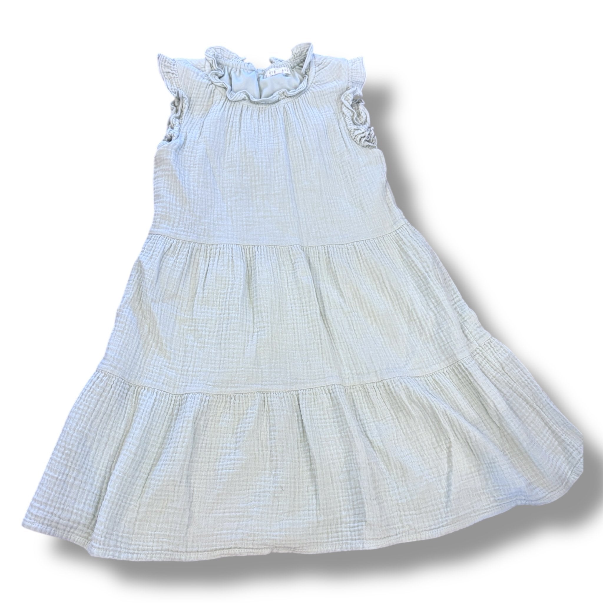 Size 7 (s) Copper Key mint muslin tank dress Default Title / 7 / Girl