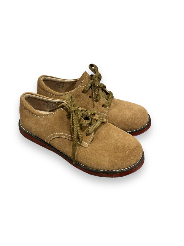 Size 12.5 little kid Footmates brown suede lace up shoes Default Title / 12.5 / -