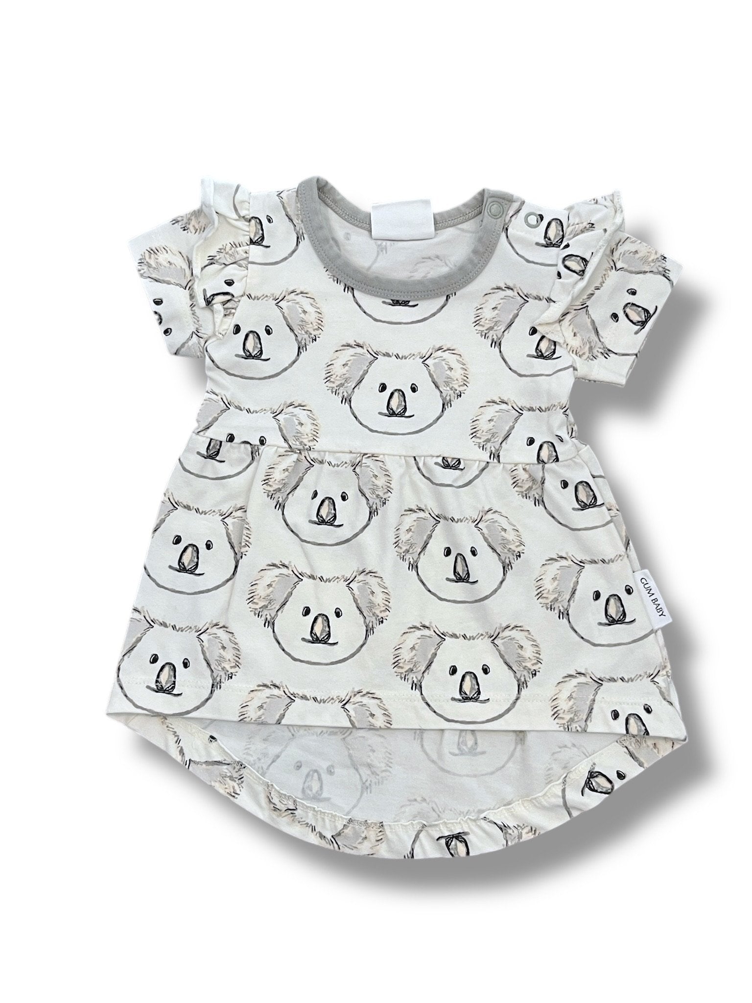 Size 0-3 month Gum Baby koala dress Default Title / 0-3 month / Girl