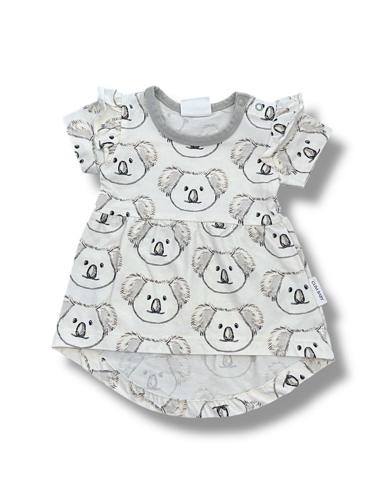 Size 0-3 month Gum Baby koala dress Default Title / 0-3 month / Girl