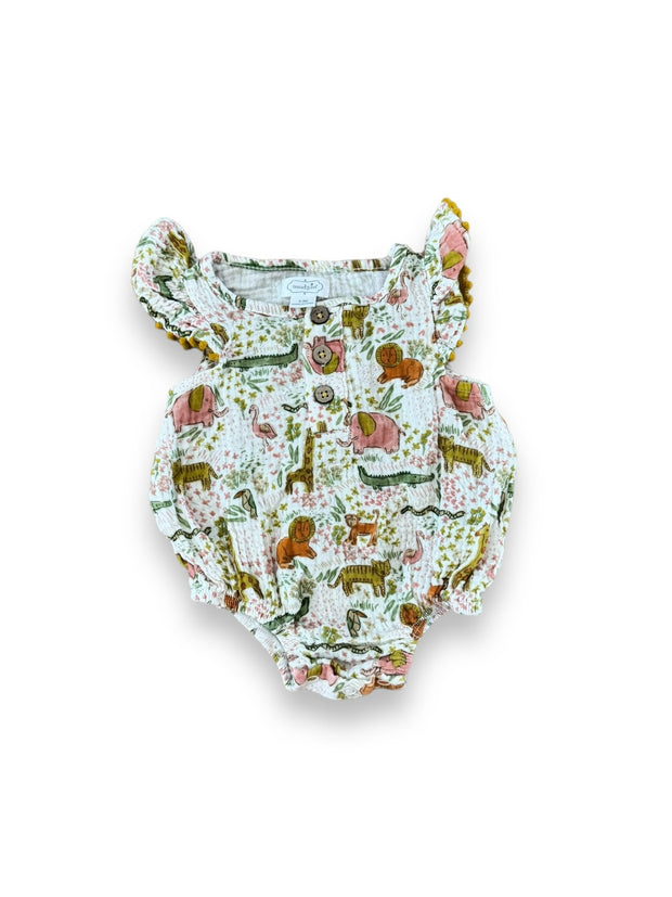 Size 3-6 months Mudpie animals bubble Default Title / 3-6 month / Girl