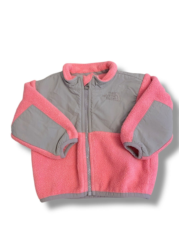 Size 3-6 month North Face pink and gray fleece Default Title / 3-6 month / Girl