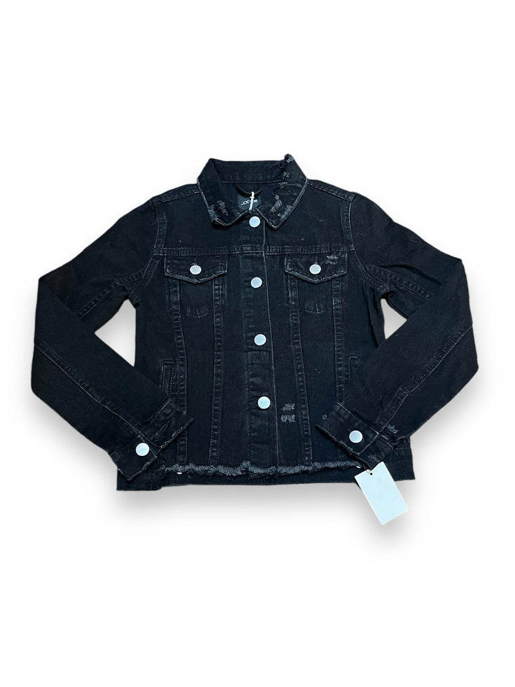 Size 8-10 Joes black distressed jean jacket- NWT Default Title / 10-Aug / Girl