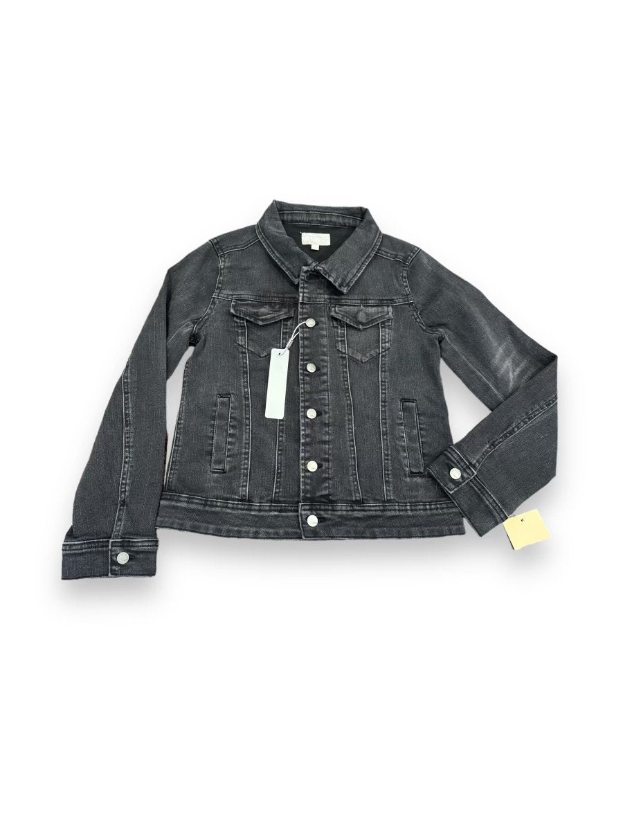 Size Medium Tractr NWT black and grey denim jacket Default Title / Medium / Girl