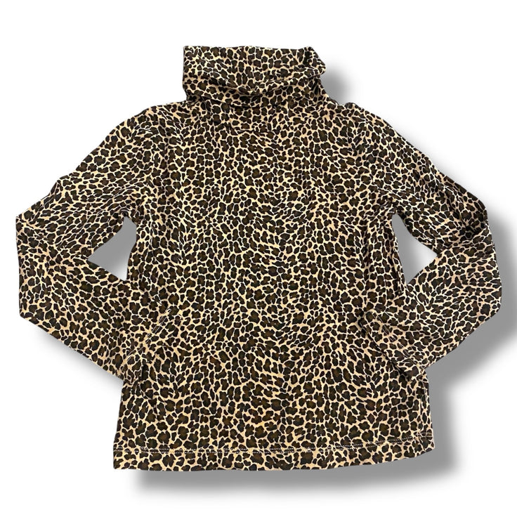 Size 4-5 Crewcuts leopard long sleeve turtleneck Default Title / 5-Apr / Girl
