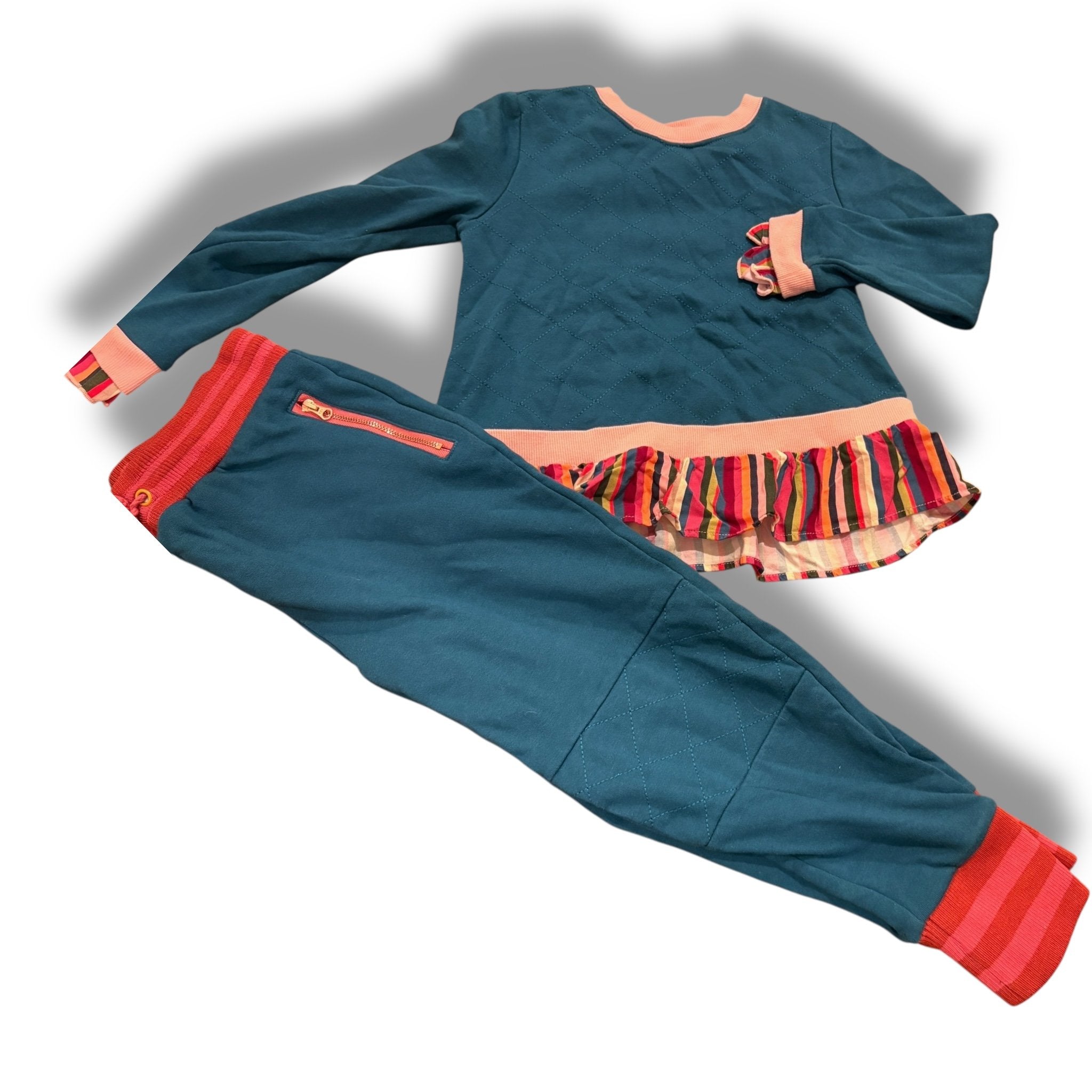 SIze 8 Matilda jane teal sweatset Default Title / 8 / Girl