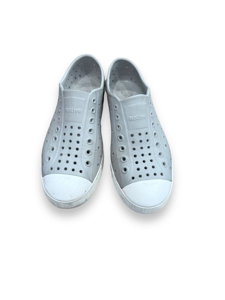 Size 3 Natives Jefferson grey and white shell Default Title / 3 / Boy
