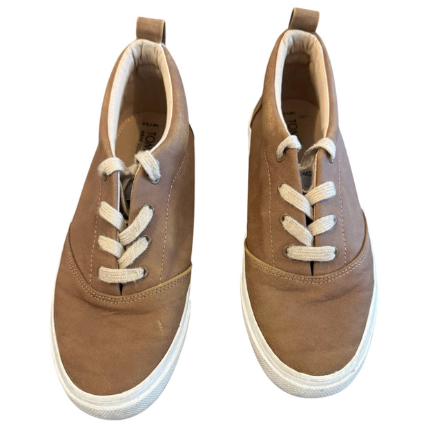 Size 5.5 boys Toms brown sneakers Default Title / 5.5 / Boy