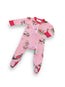 Size 3 month Sal and Pimenta Christmas pink footed sleeper Default Title / 3 / -
