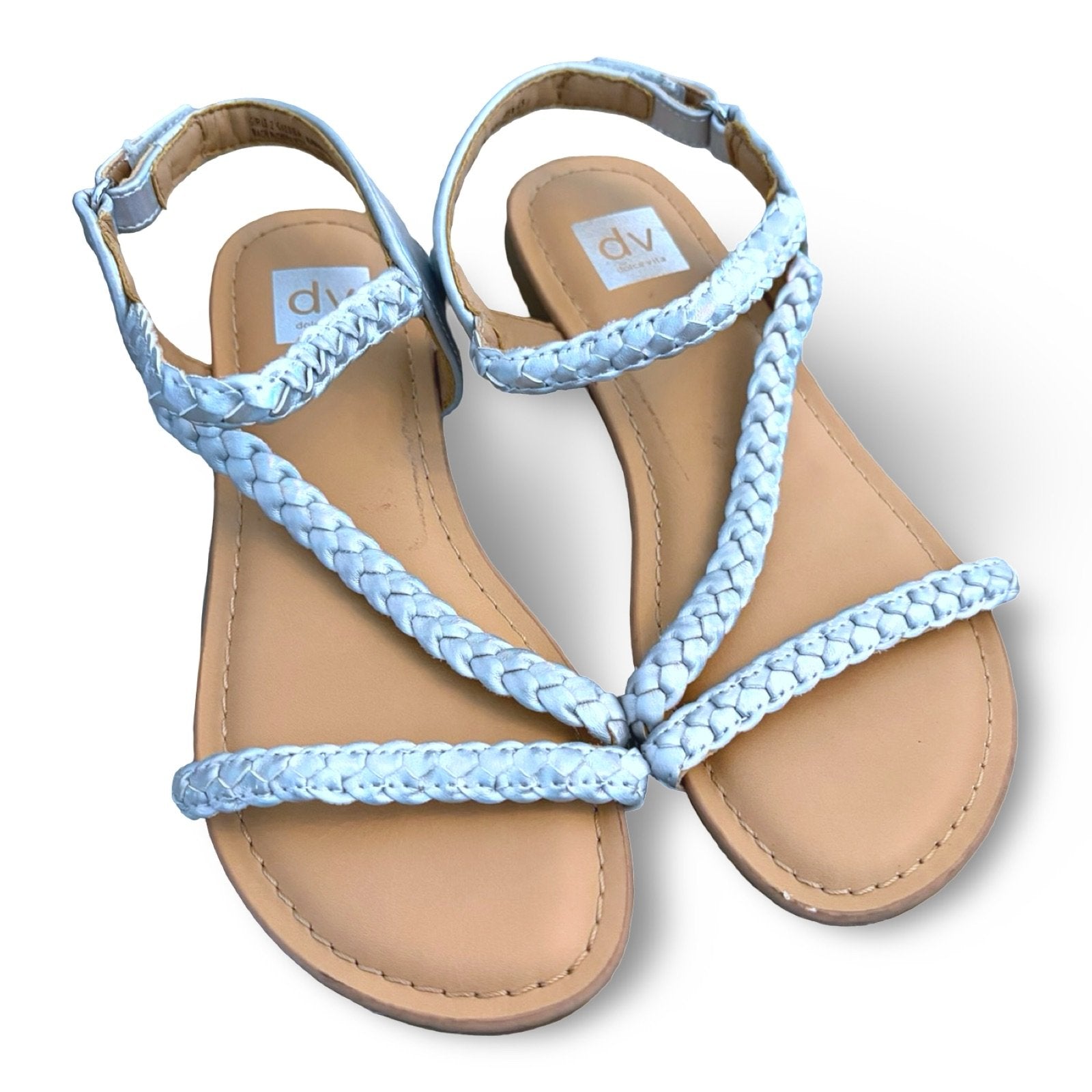 Size 2 Dolce Vita silver rope sandals Default Title / 2 / Girl