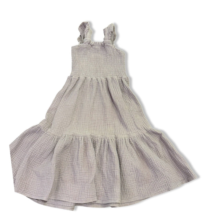 Size 4 Alice and ames dusty light purple muslin tank dress- spot on lower skirt on back Default Title / 4 / Girl