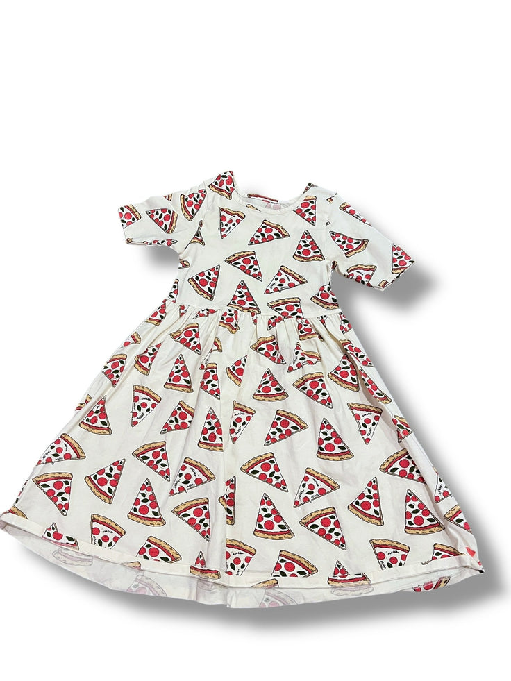 Size 10 Pink Chicken cream knit pizza dress Default Title / 10 / Girl