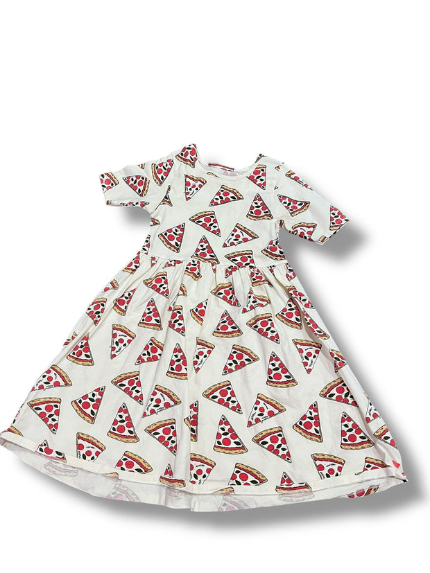 Size 10 Pink Chicken cream knit pizza dress Default Title / 10 / Girl