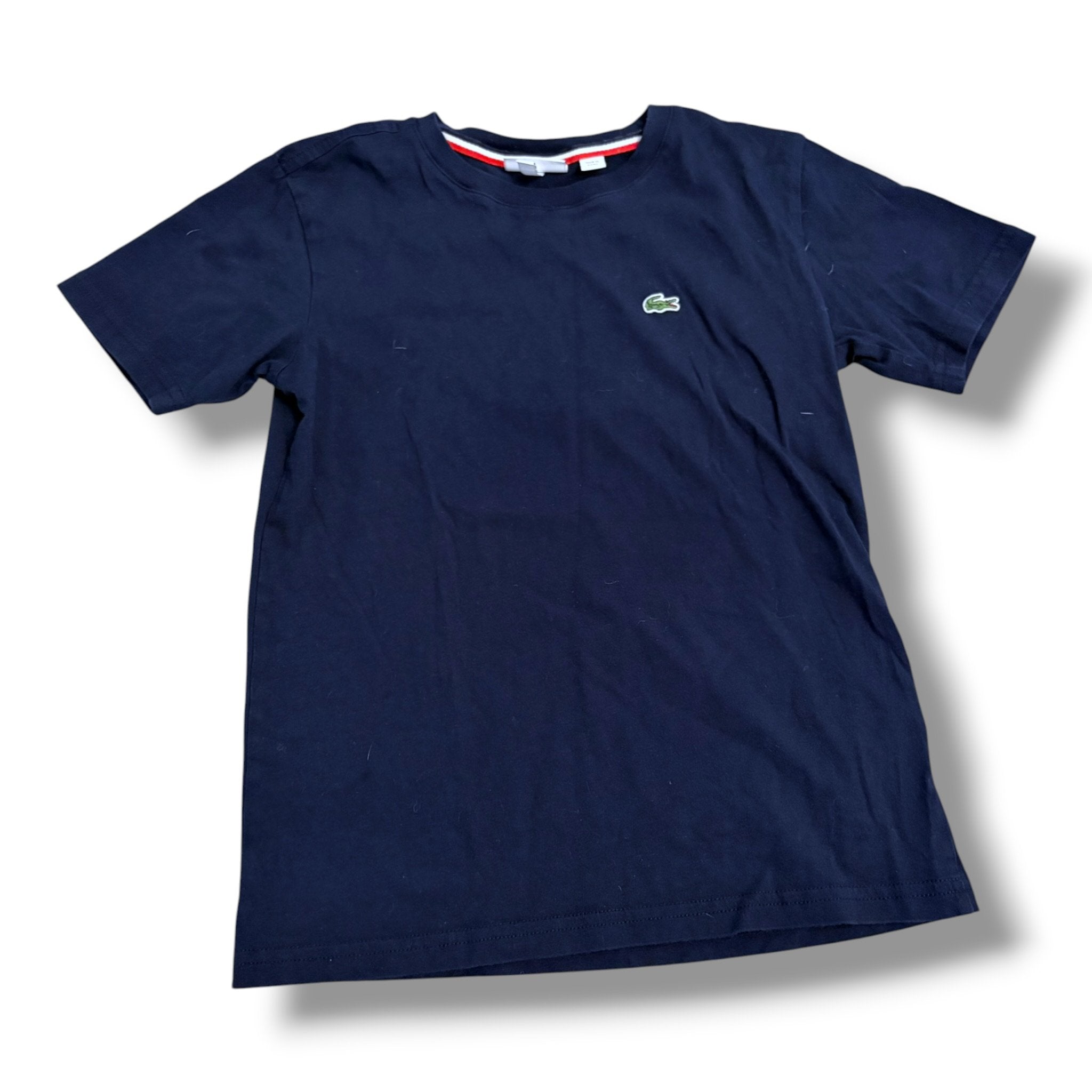 Size 10 Lacoste navy blue tshirt Default Title / 10 / Boy