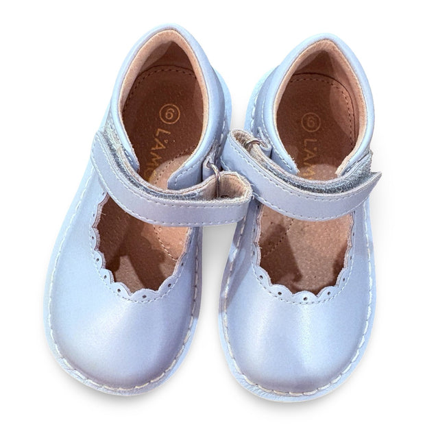 Size 6 toddler L'amour white scallop mary janes Default Title / 6 / -