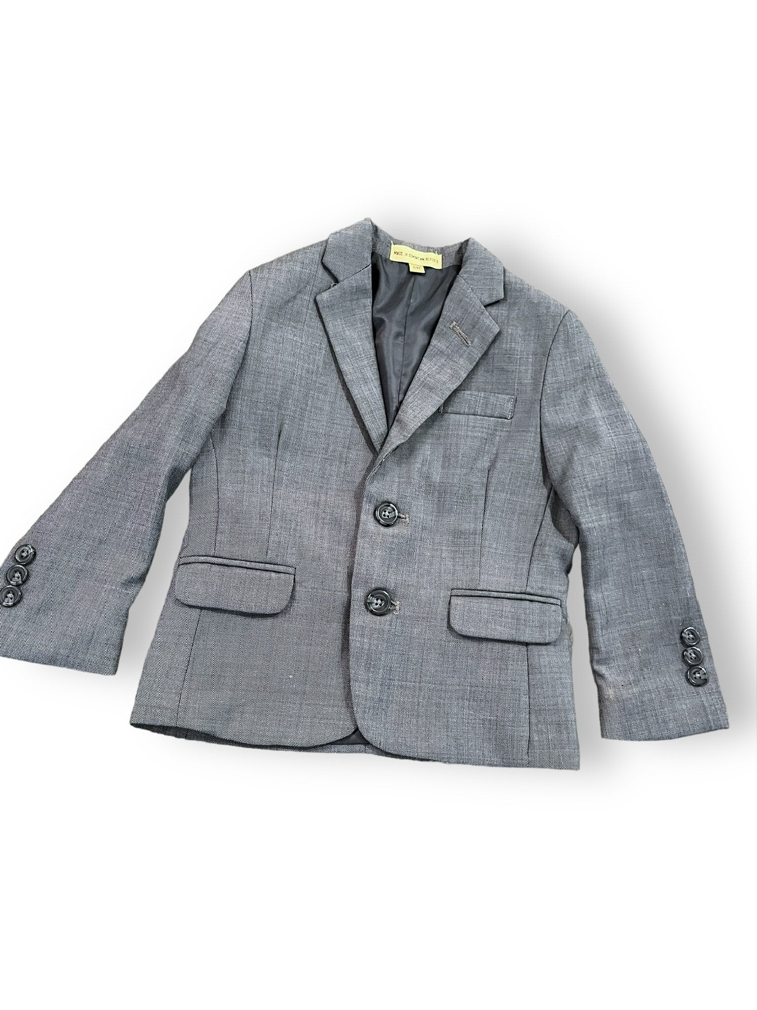 Size 4 gray suit jacket Default Title / 4 / Boy