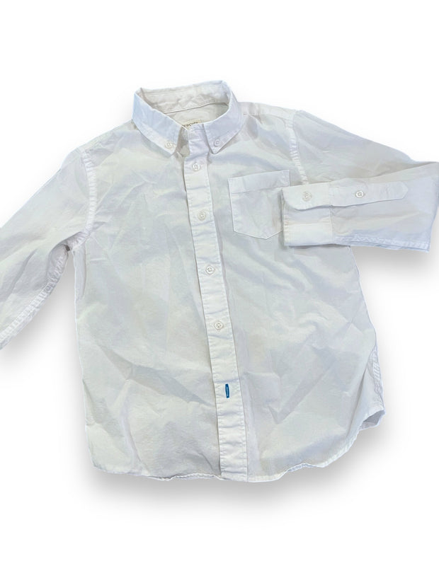 Size 4-5 Crewcuts White Oxford Default Title / 5-Apr / Boy