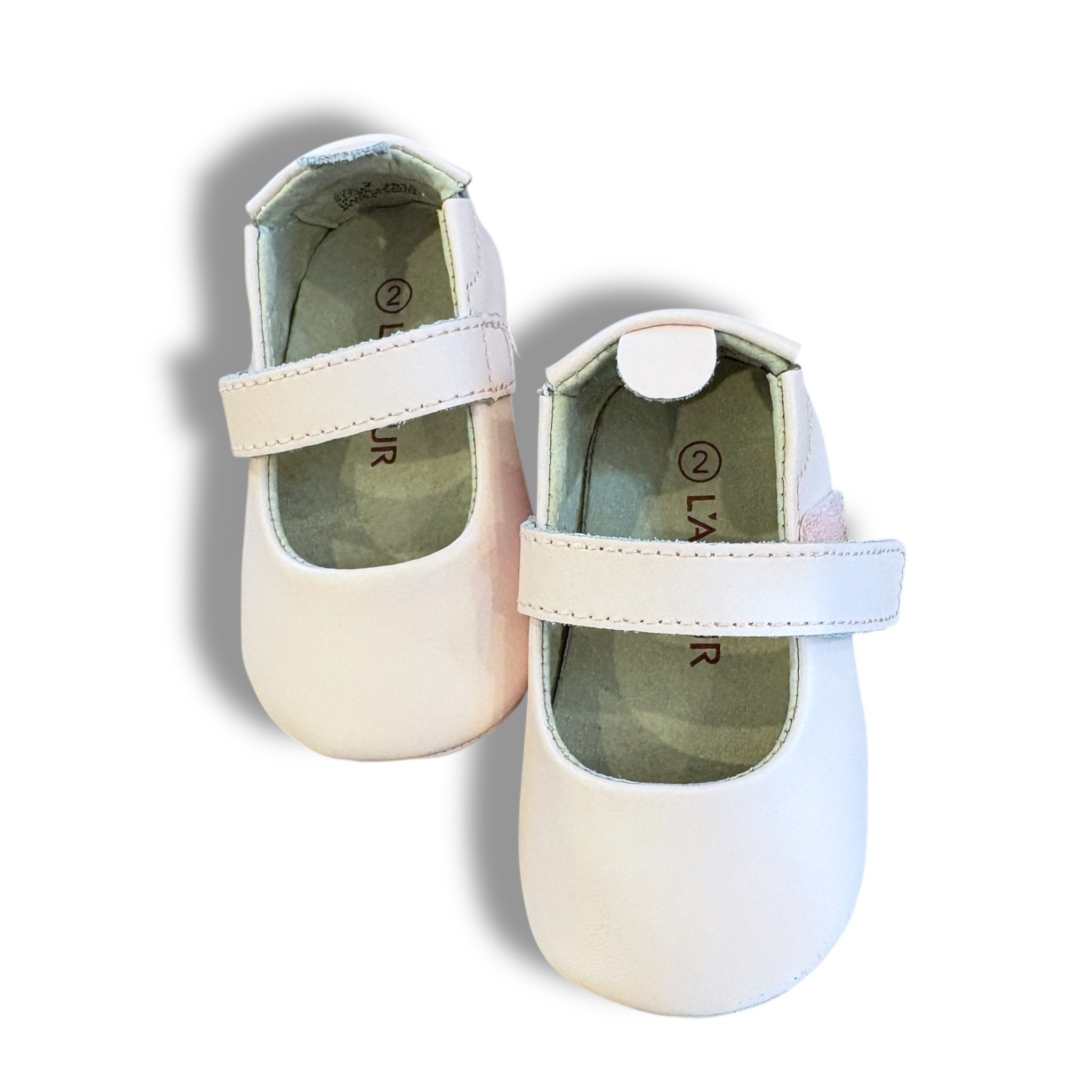 Size 2 infant L'amour pink mary janes Default Title / 2 / -
