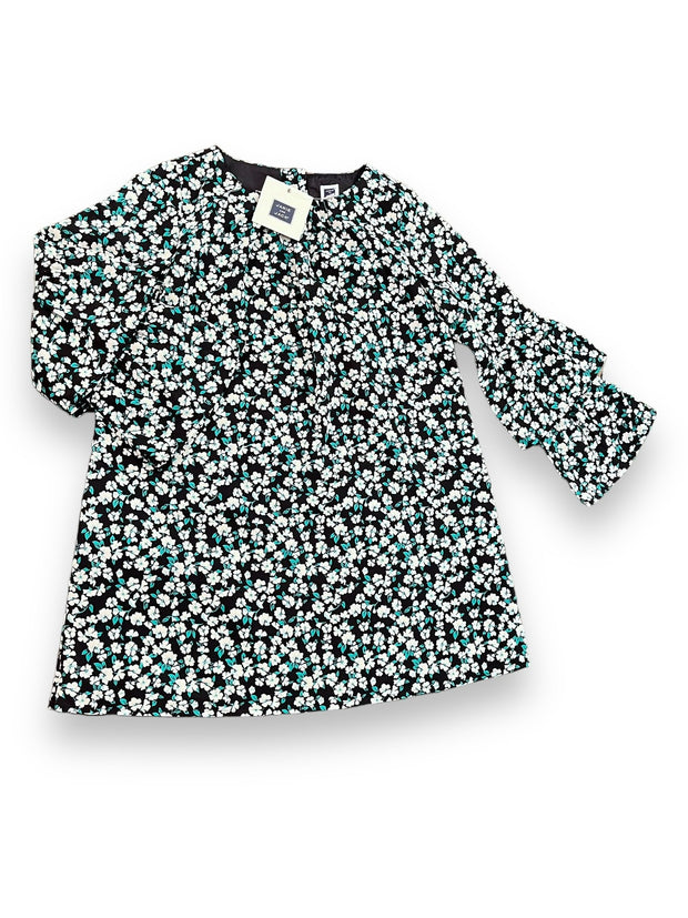 Size 4 Janie and Jack Navy Dress with White Flowers- NWT Default Title / 4 / Girl