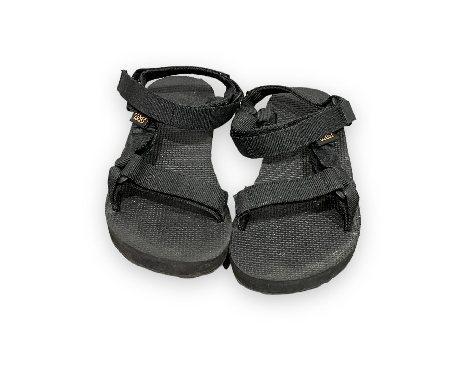 Size 3 Teva black sandals Default Title / 3 / Boy