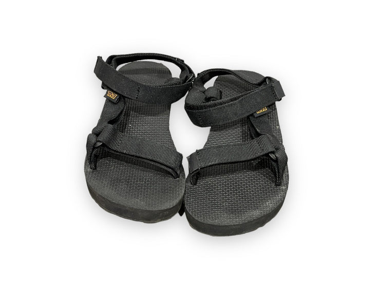 Size 3 Teva black sandals Default Title / 3 / Boy