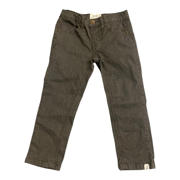 Size 2/3 Hope and Henry dark gray straight leg pants Default Title / 3-Feb / Boy