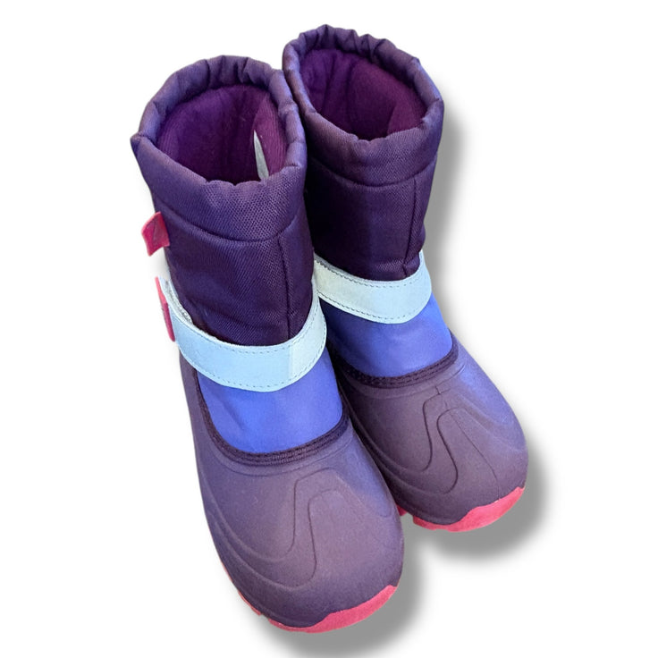 Size 13 toddler Zella purple/pink snow boots Default Title / 13 / -