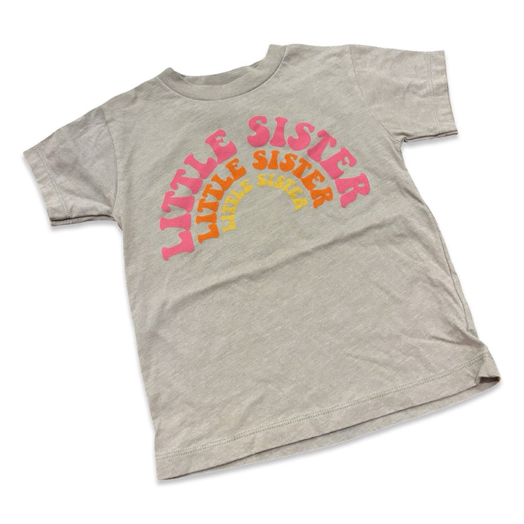 Size 3 grey tee with little sister Default Title / 3 / Girl