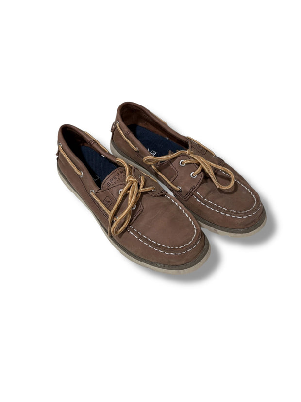 Size 2.5 big kids Sperry loafers- light brown Default Title / 5-Feb / Boy