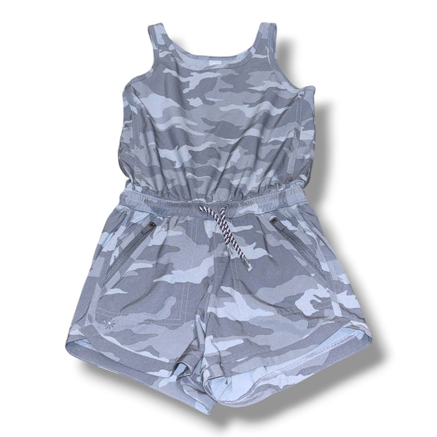 Size 6 (XS) Athleta gray camo performance romper Default Title / 6 / Girl
