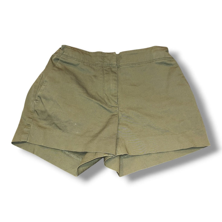 Size 8 Crewcuts army green chino shorts Default Title / 8 / Girl