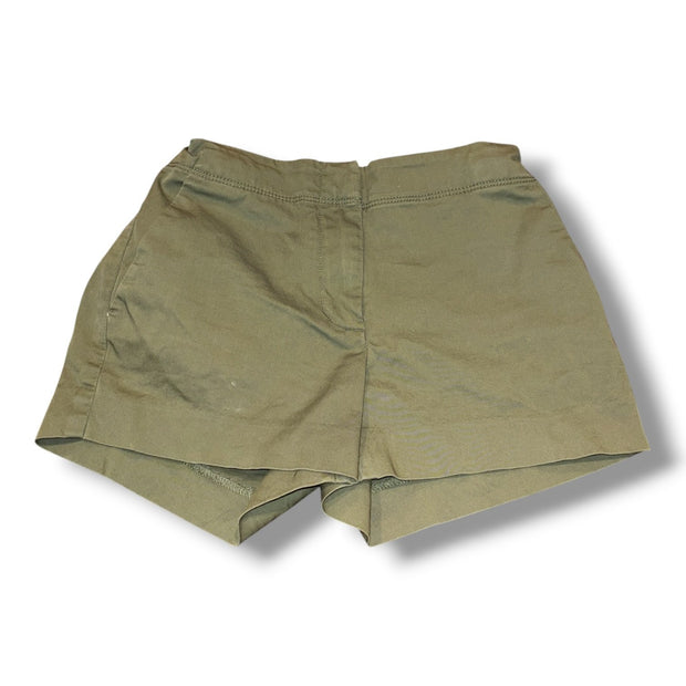 Size 8 Crewcuts army green chino shorts Default Title / 8 / Girl