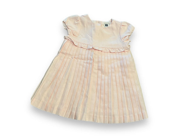 Size 12-18 month Janie and Jack light pink pleated dress Default Title / 12-18 month / Girl