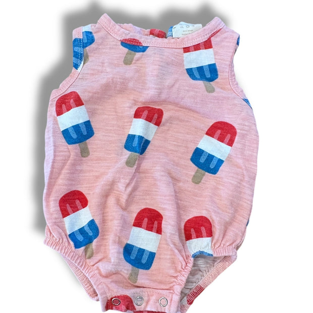 SIze 0-3 month Siix dusty pink bomb pop bubble Default Title / 0-3 month / Girl