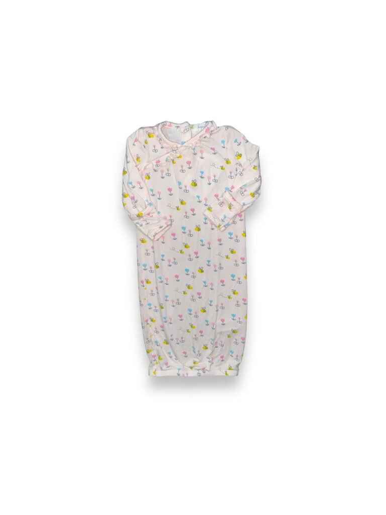 Size 0-3 month Angel dear floral gown Default Title / 0-3 month / Girl