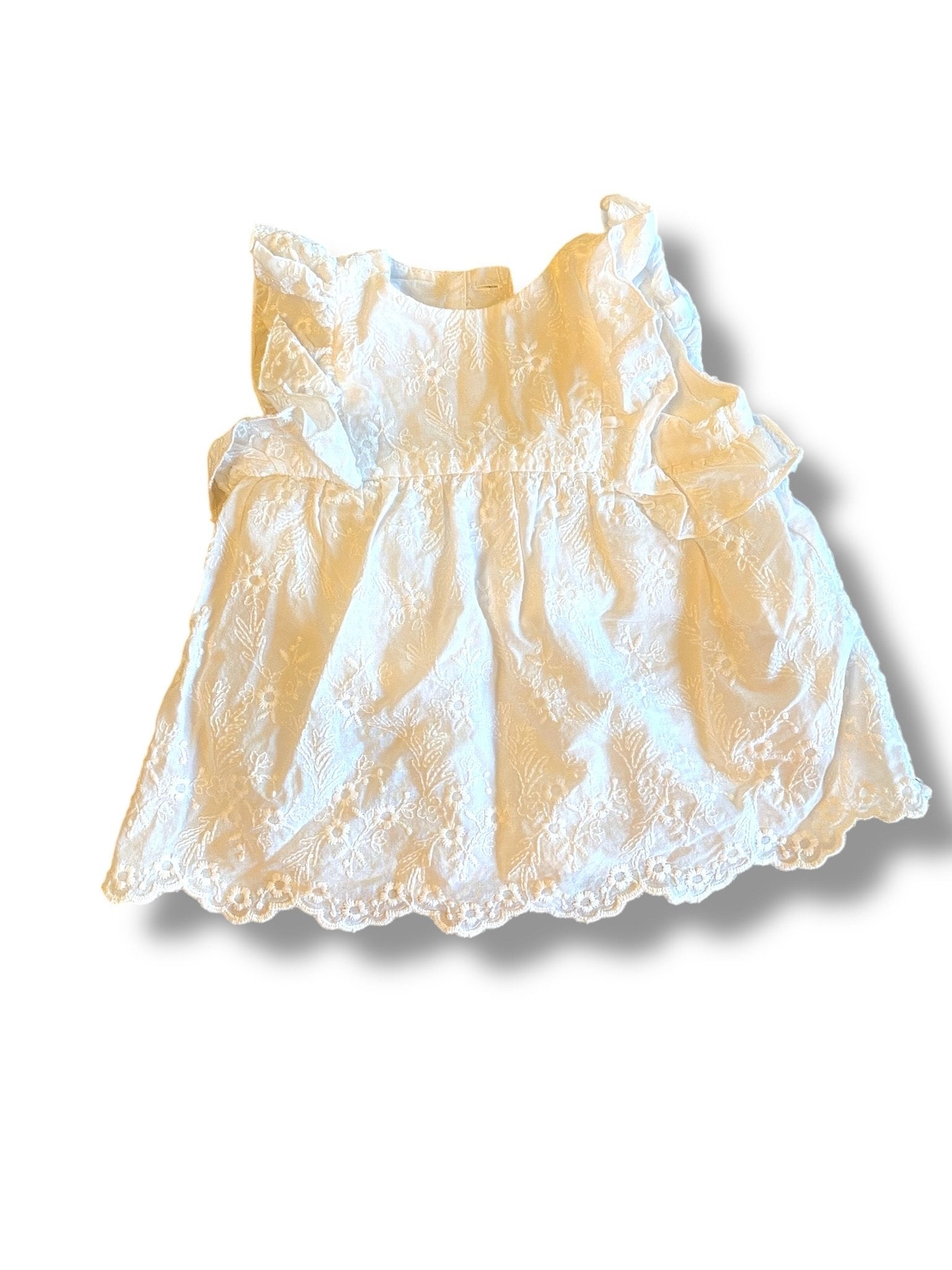 Size 3-6 month Zara white lace dress Default Title / 3-6 month / -