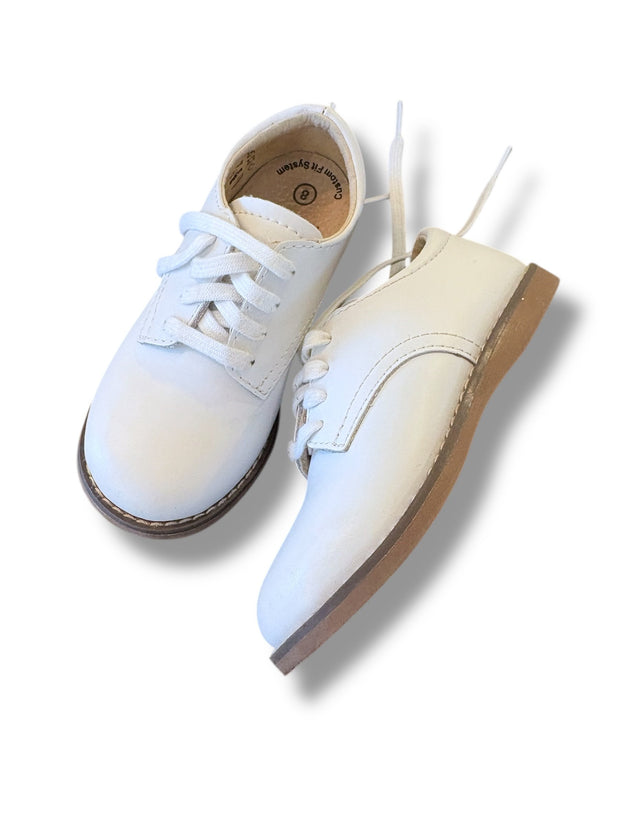 Size 8 toddler Footmates white saddle shoes Default Title / 8 / -