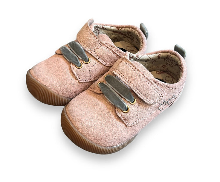 Size 4 Toddler Livie and luca pink velcro shoes Default Title / 4 / -