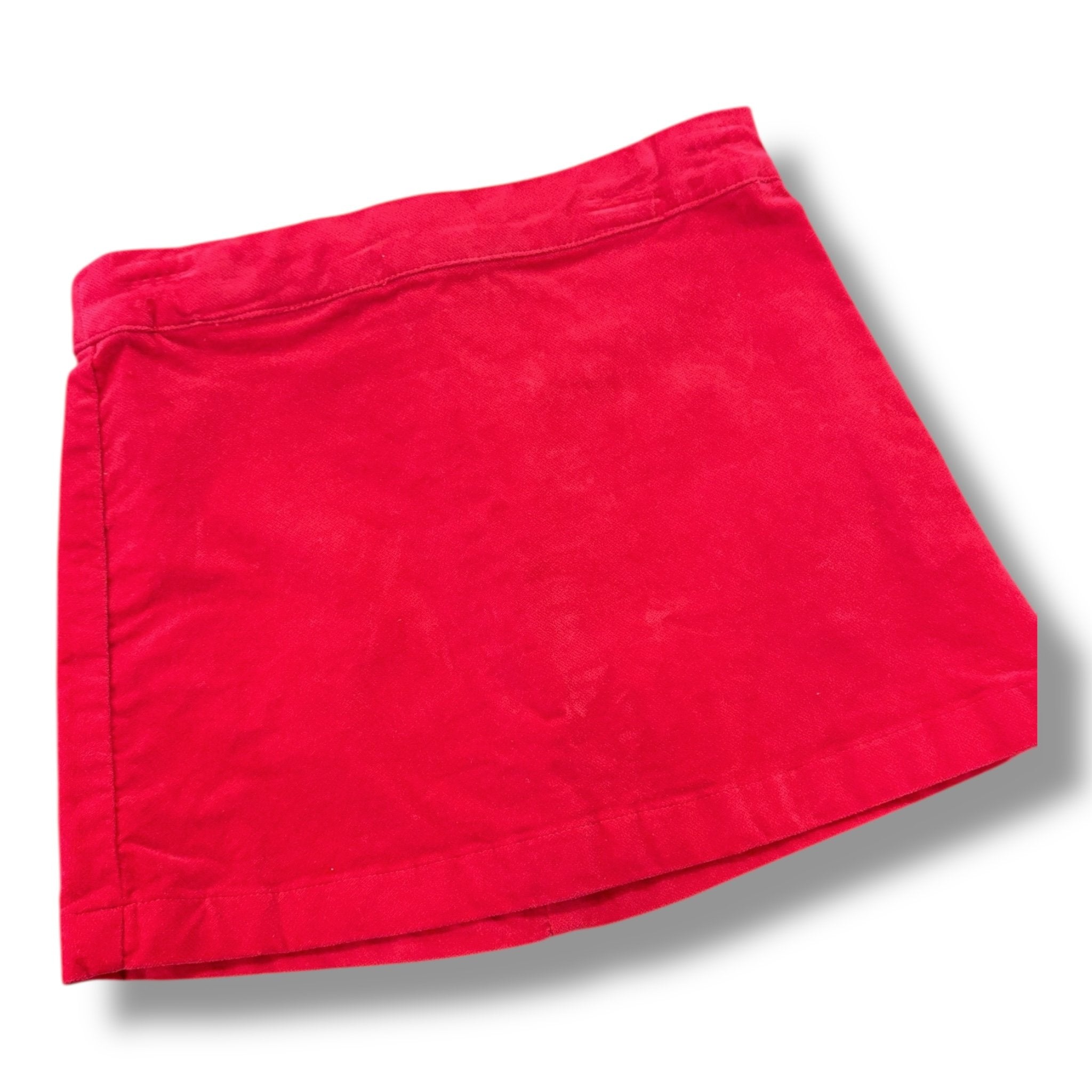 Size 4 Copper key red velvet skirt, NWT Default Title / 4 / Girl