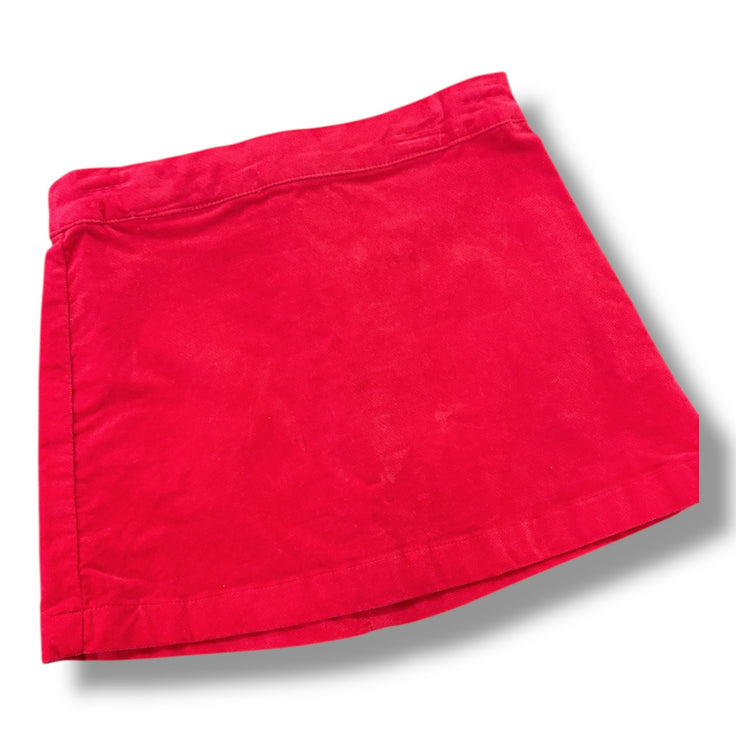 Size 4 Copper key red velvet skirt, NWT Default Title / 4 / Girl