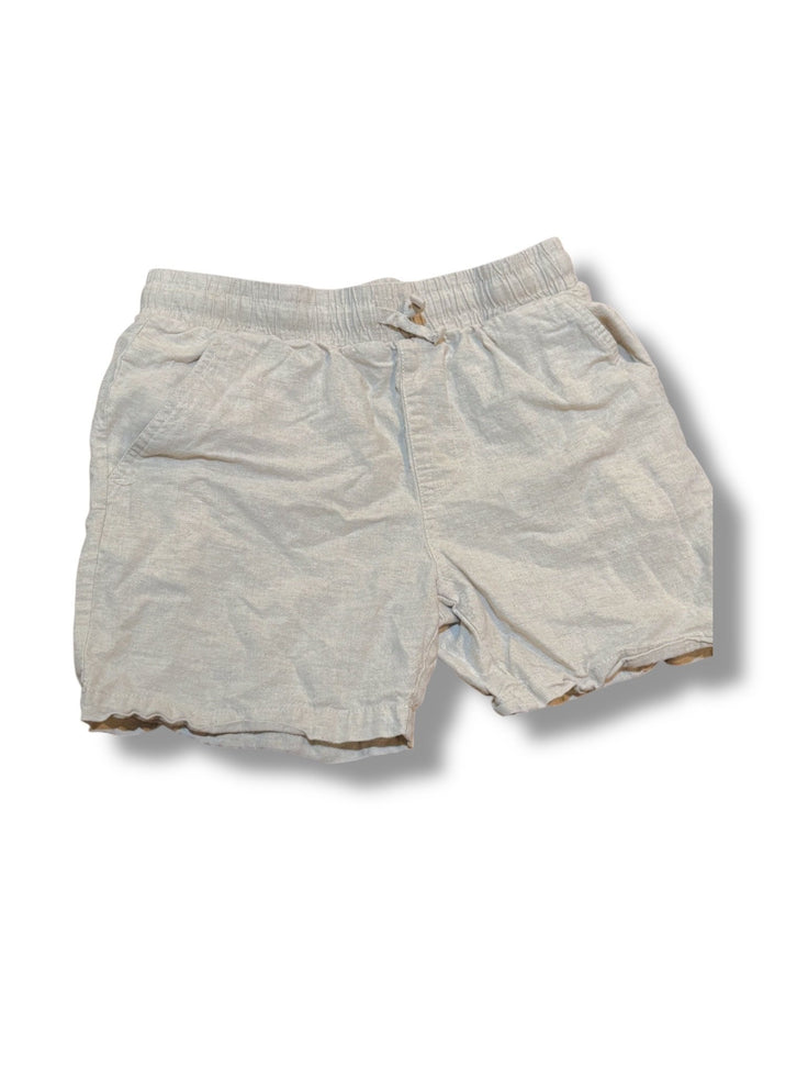 Size 8 Scene & Heard khaki linen pull on shorts Default Title / 8 / Boy