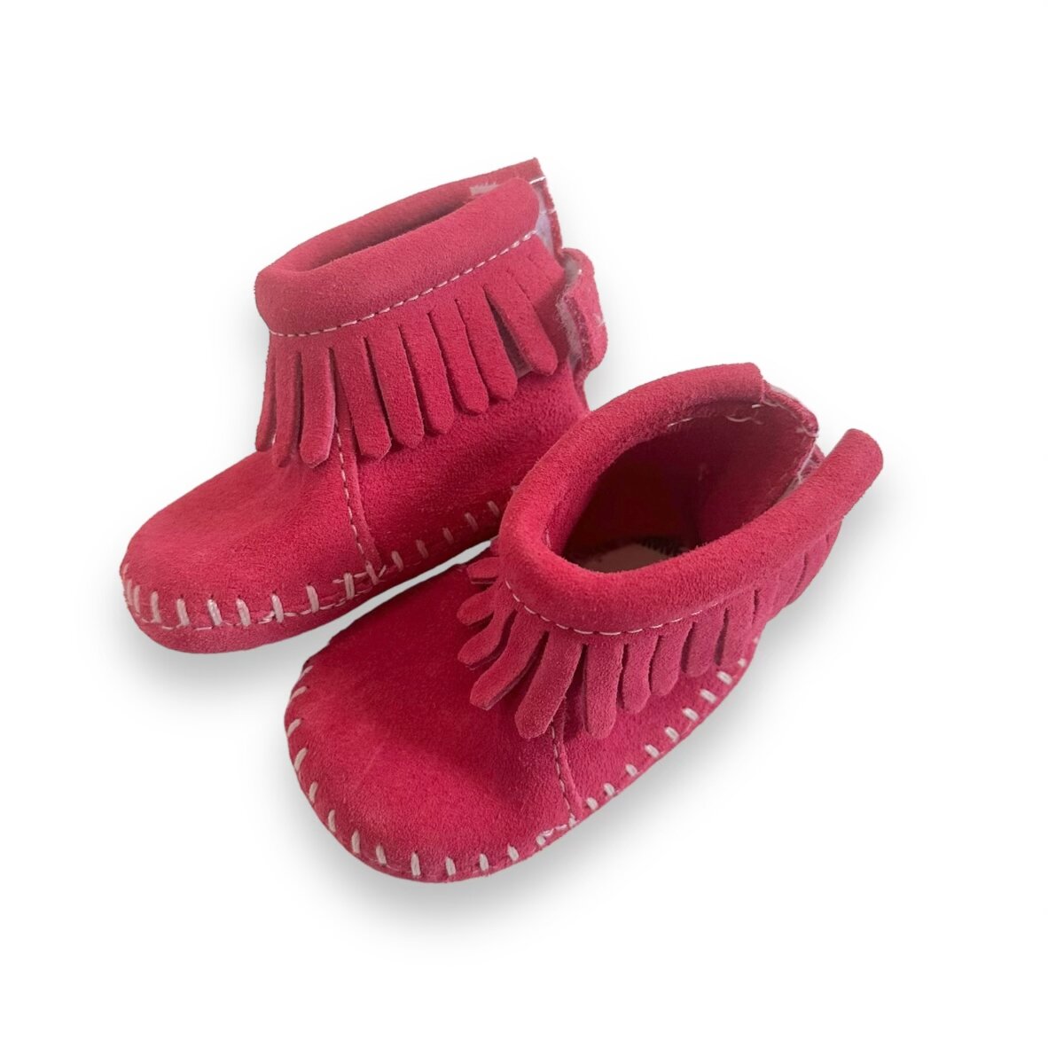 Size 0 Minnetonka pink moccasins Default Title / 0 / -