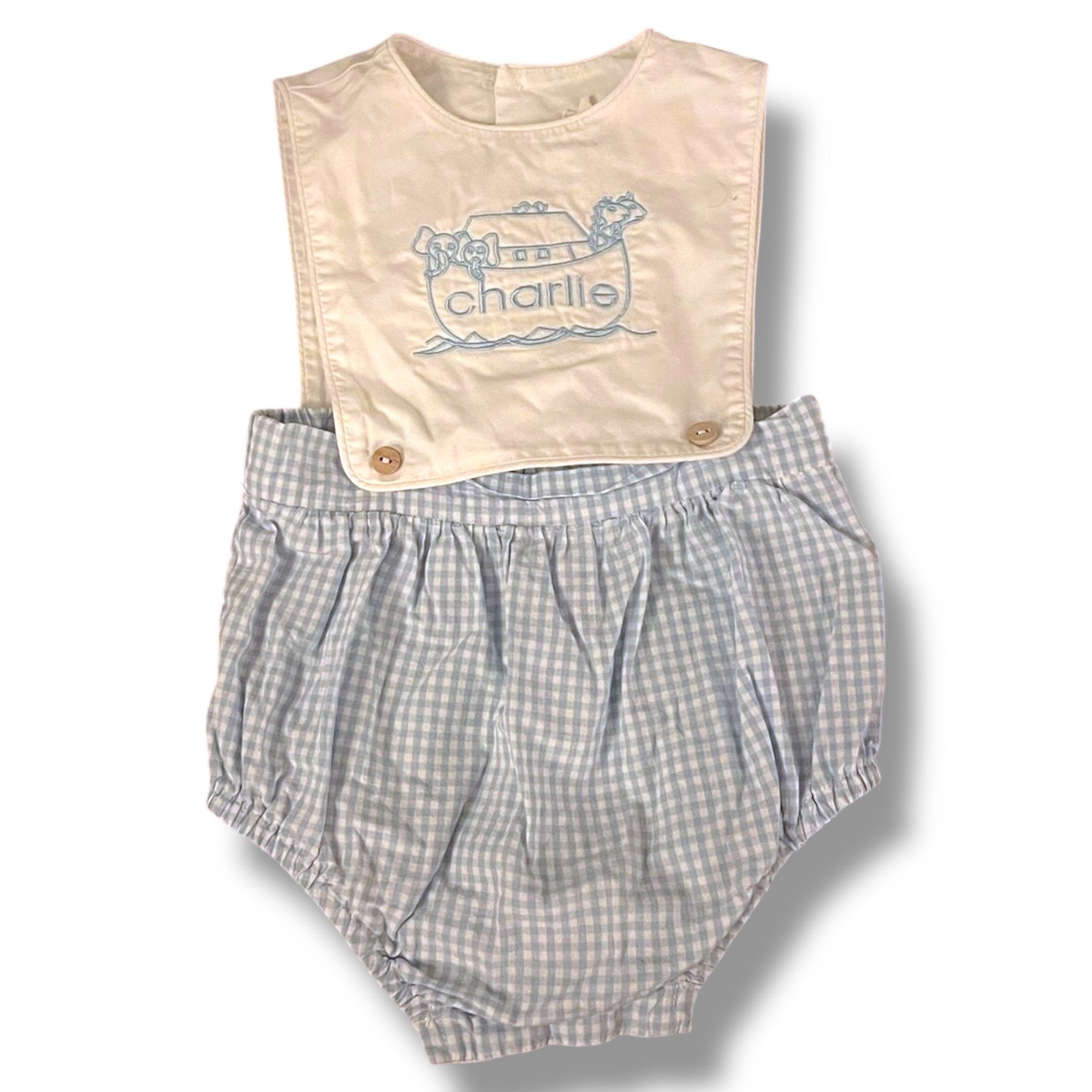 Size 12 month Hannah Kate Noah’s ark ‘charlie’ set Default Title / 12 / Boy