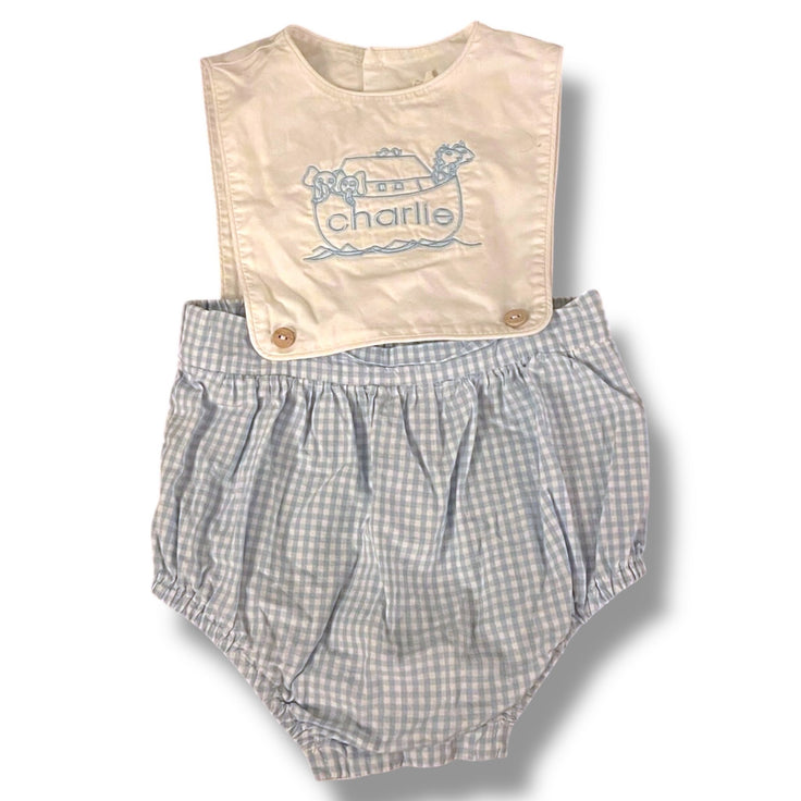 Size 12 month Hannah Kate Noah’s ark ‘charlie’ set Default Title / 12 / Boy