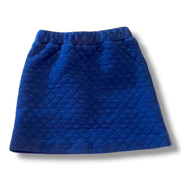 Size 8 Bisby quilted navy skirt Default Title / 8 / Girl