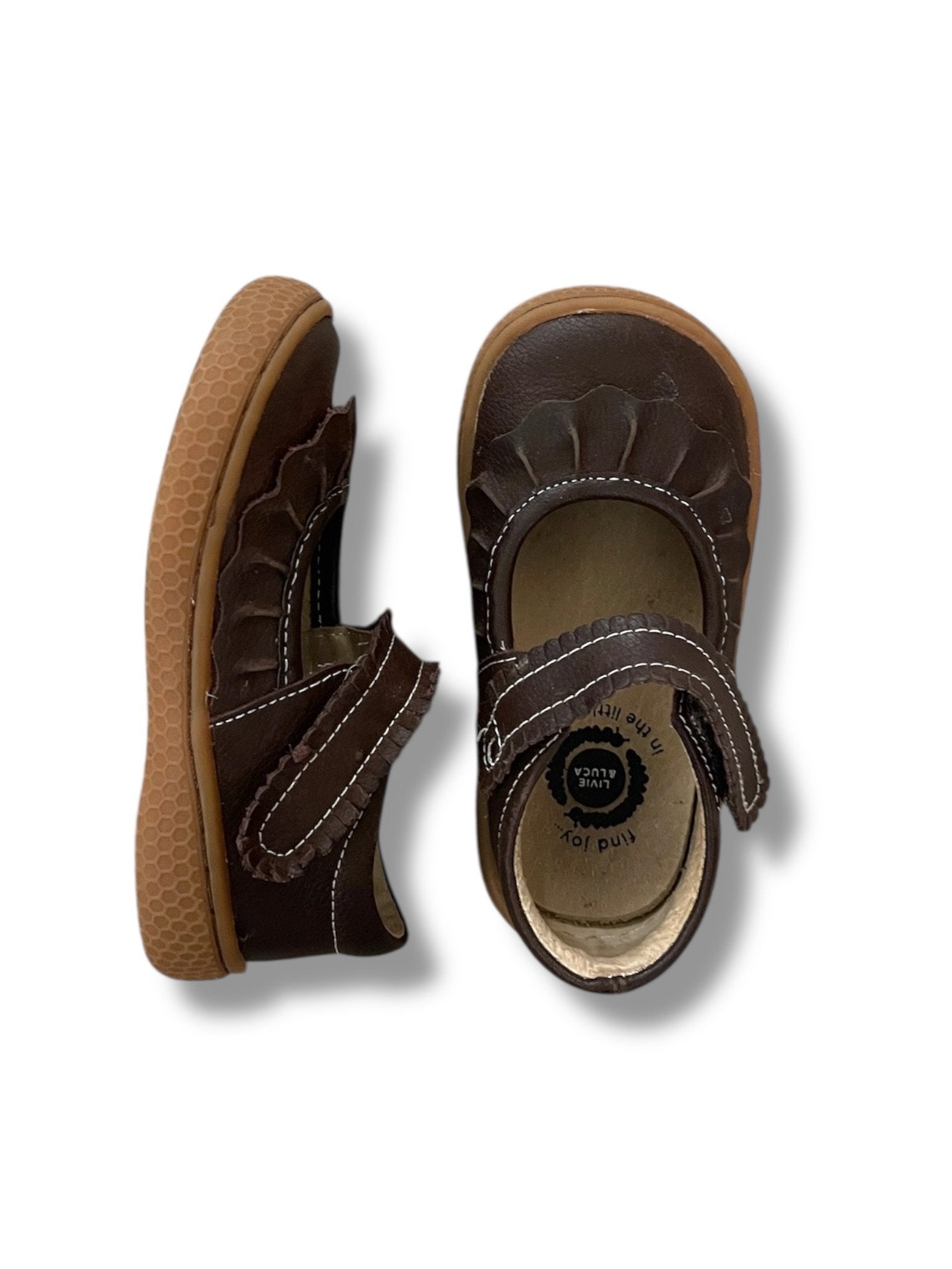 Size 6 Livie & Luca brown Mary Janes Default Title / 6 / -