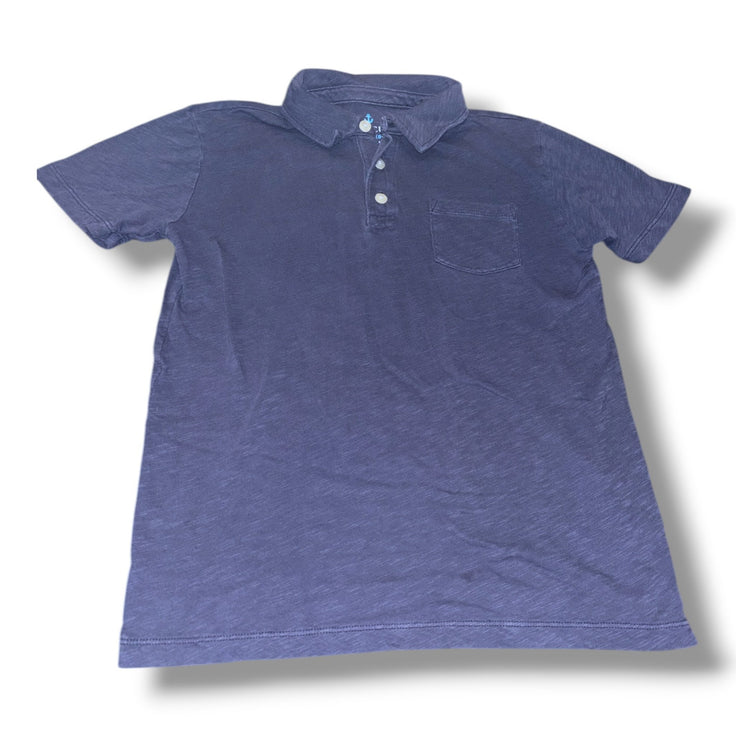 Size 8-9 (M) Crewcuts navy slub pocket polo Default Title / 9-Aug / Boy