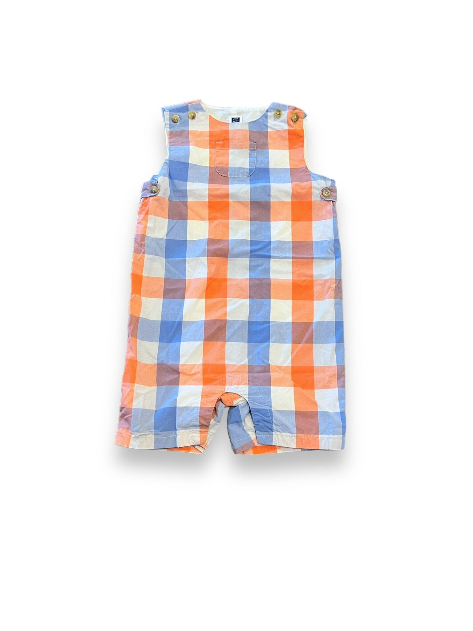 Size 18-24 month Janie and Jack periwinkle, white, coral jon jon Default Title / 18-24 month / Boy
